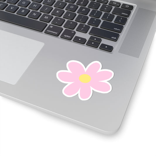 pink daisy sticker