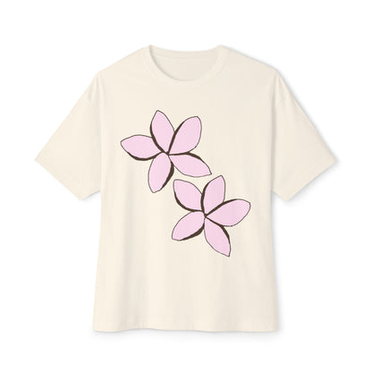 plumeria floral tee