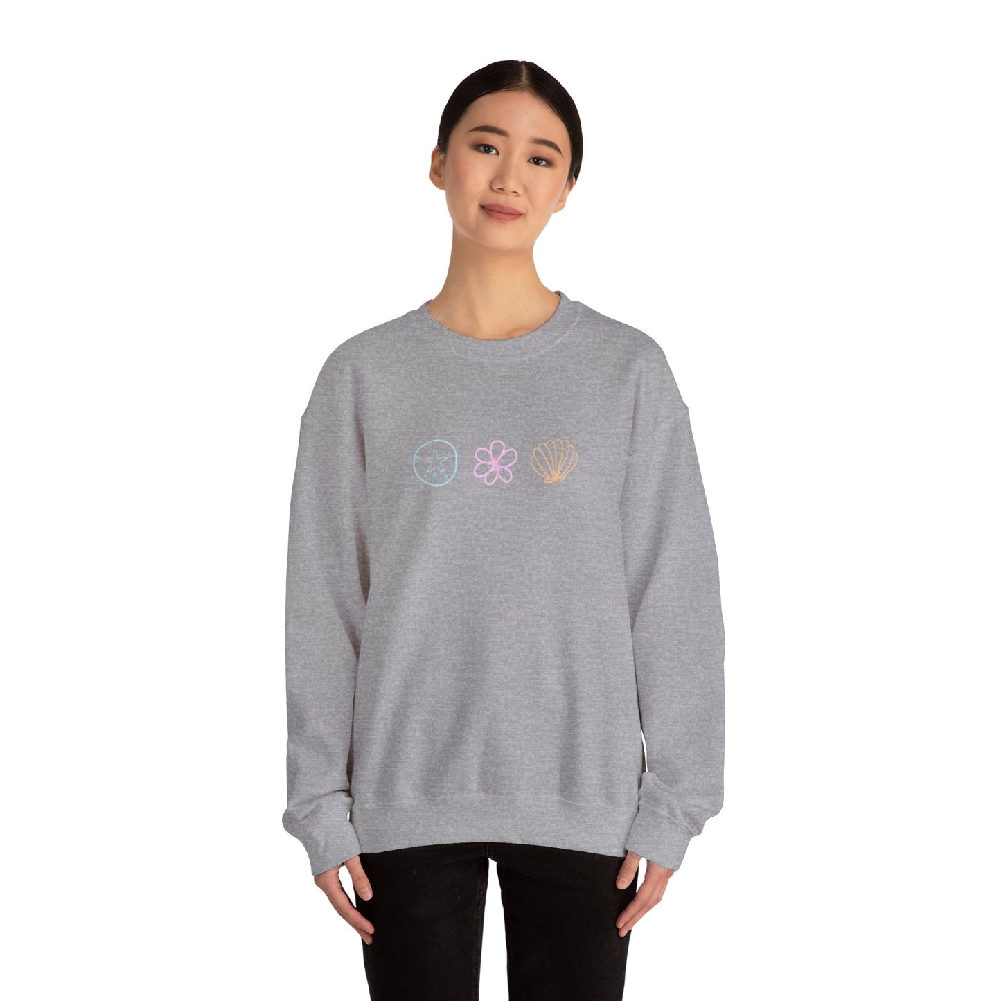 sunset crewneck
