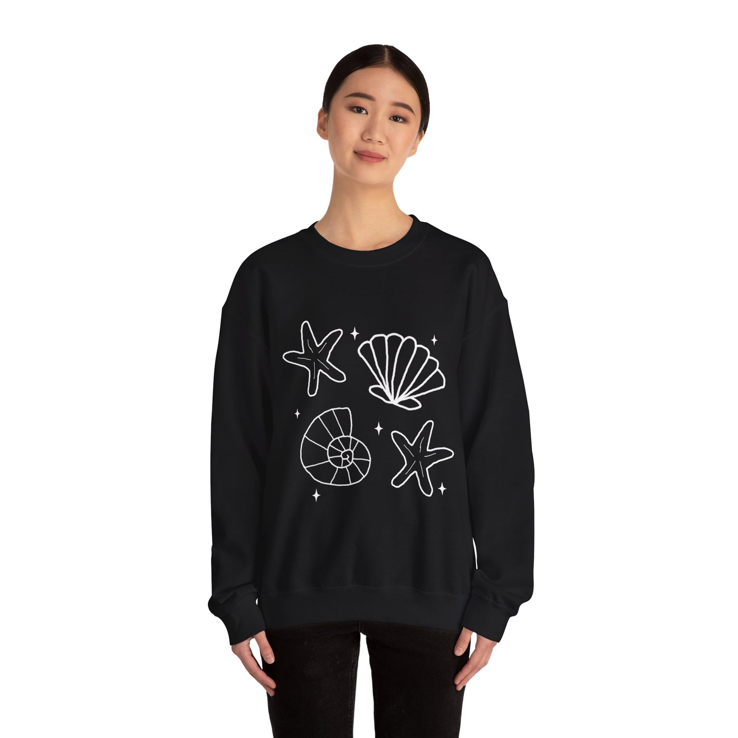 seashell crewneck