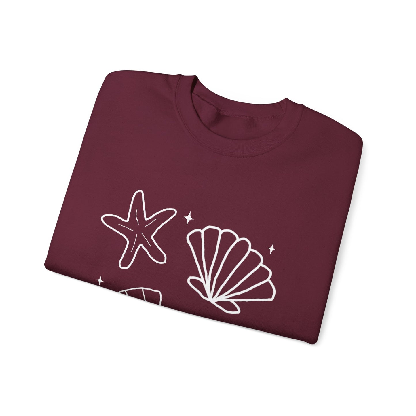 seashell crewneck