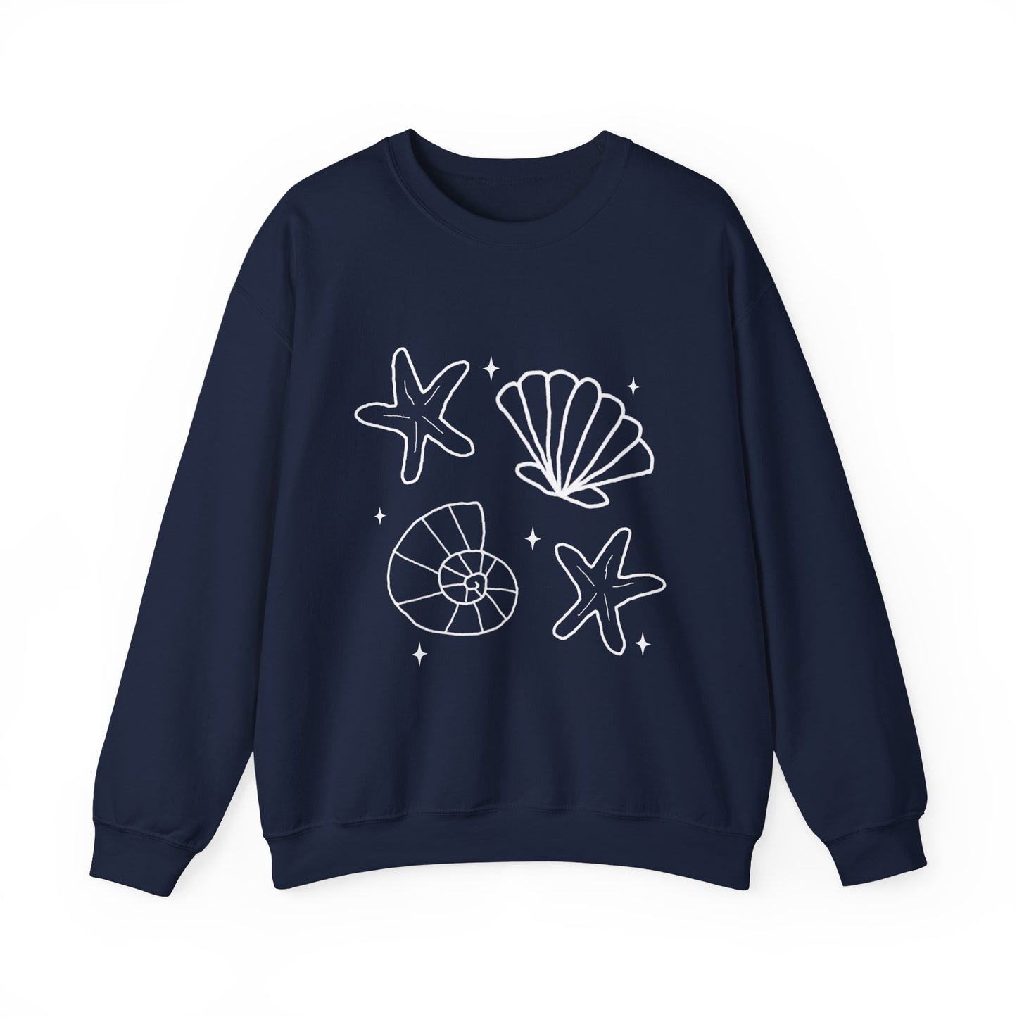 seashell crewneck