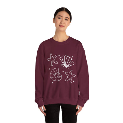 seashell crewneck