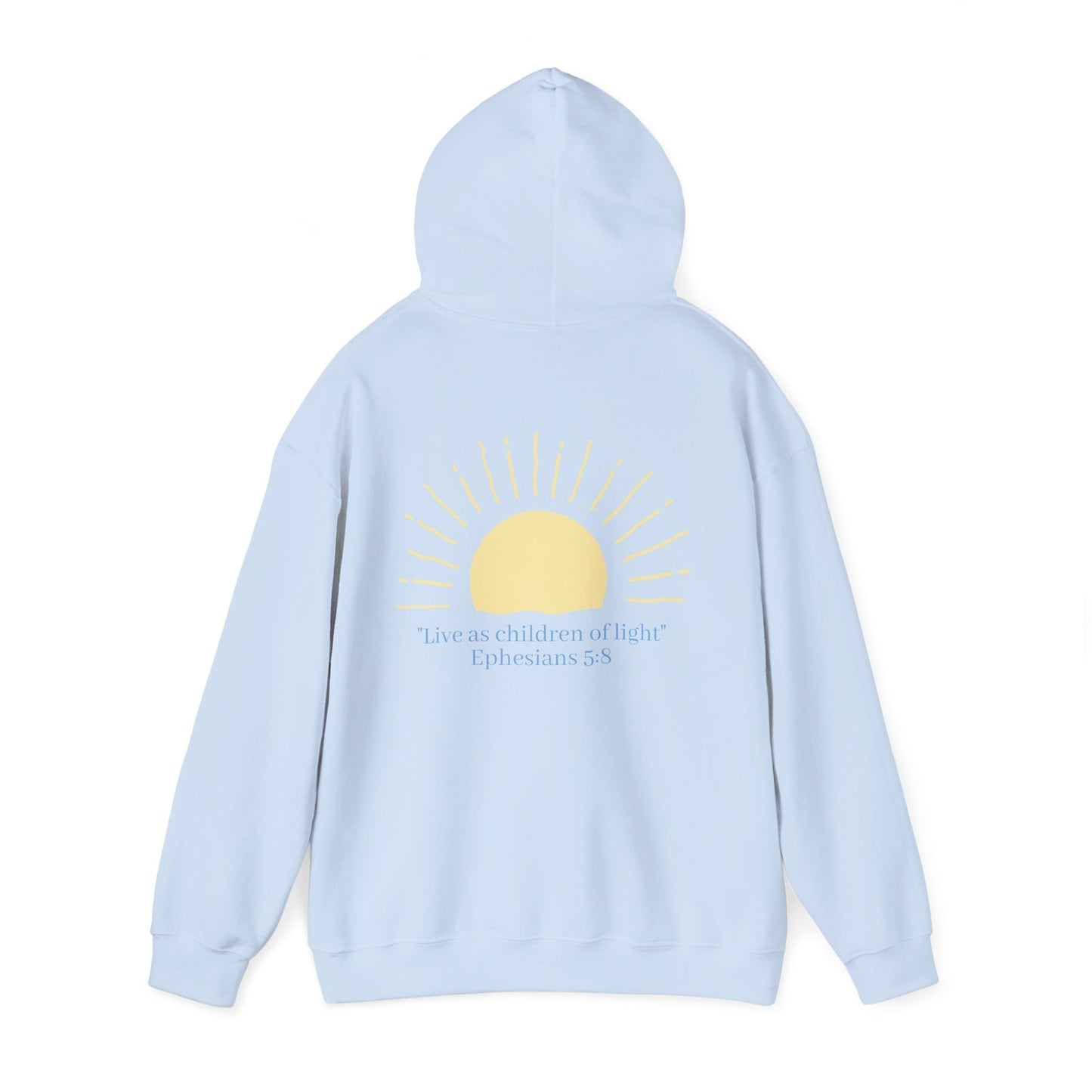 sunrise faith hoodie