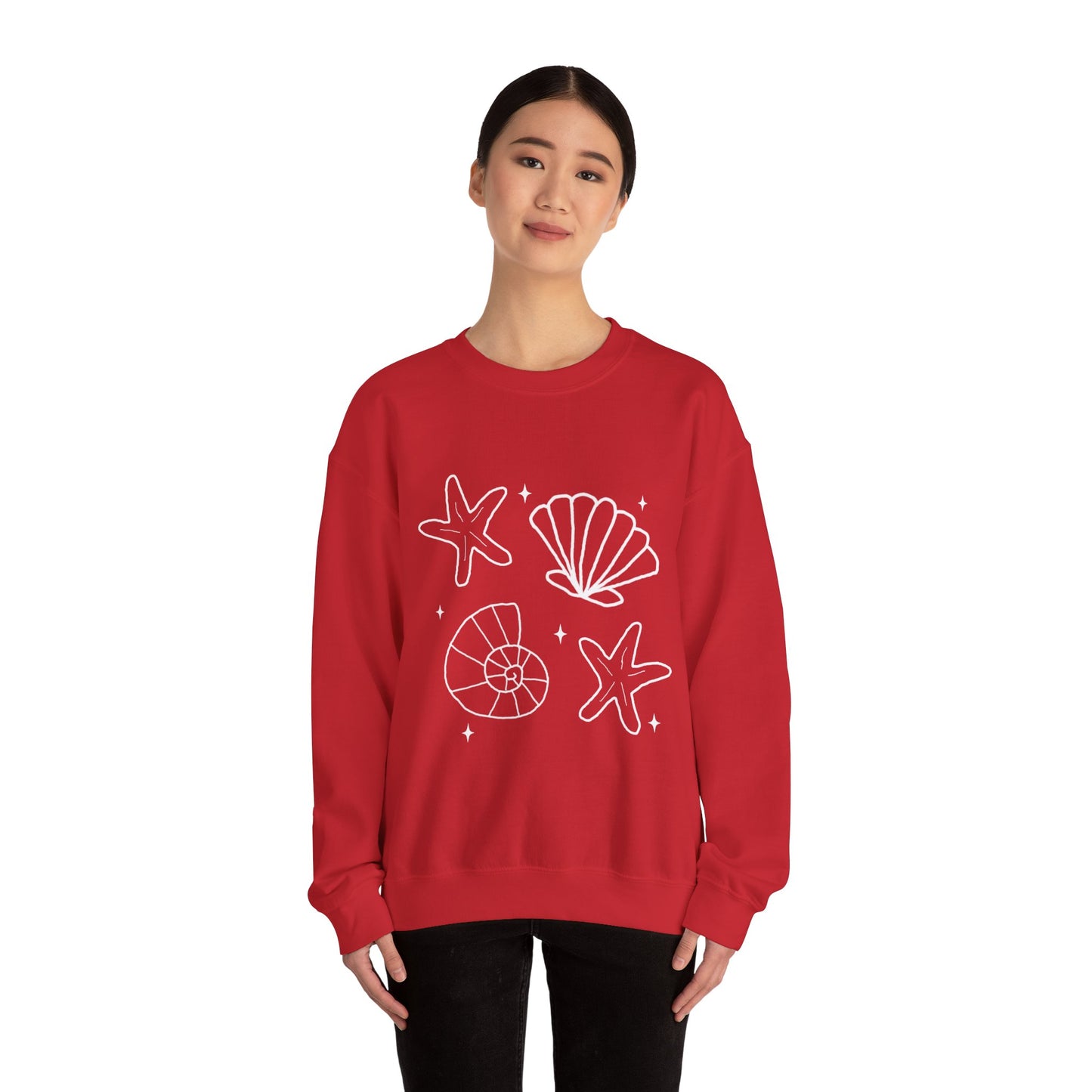 seashell crewneck