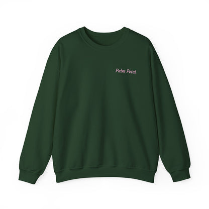 "grow in grace" floral crewneck