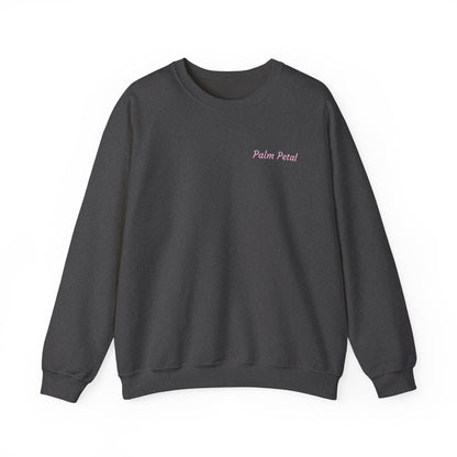 "grow in grace" floral crewneck