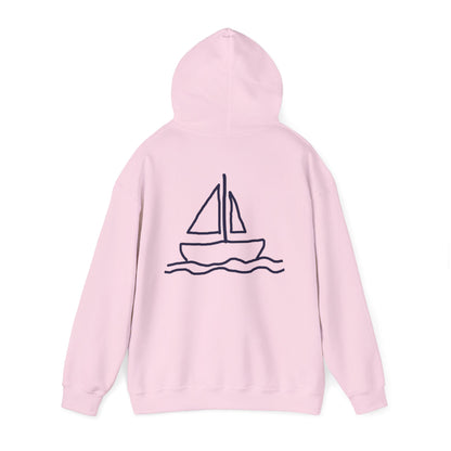 sailboat hoodie