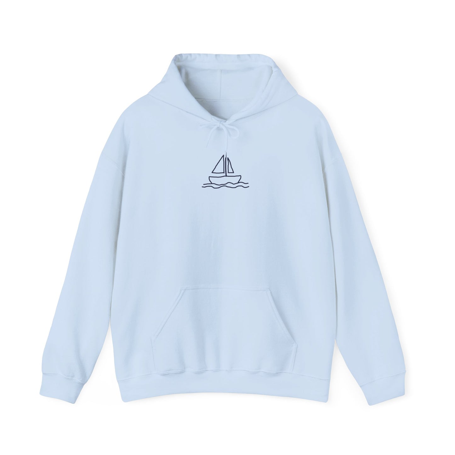 sailboat hoodie