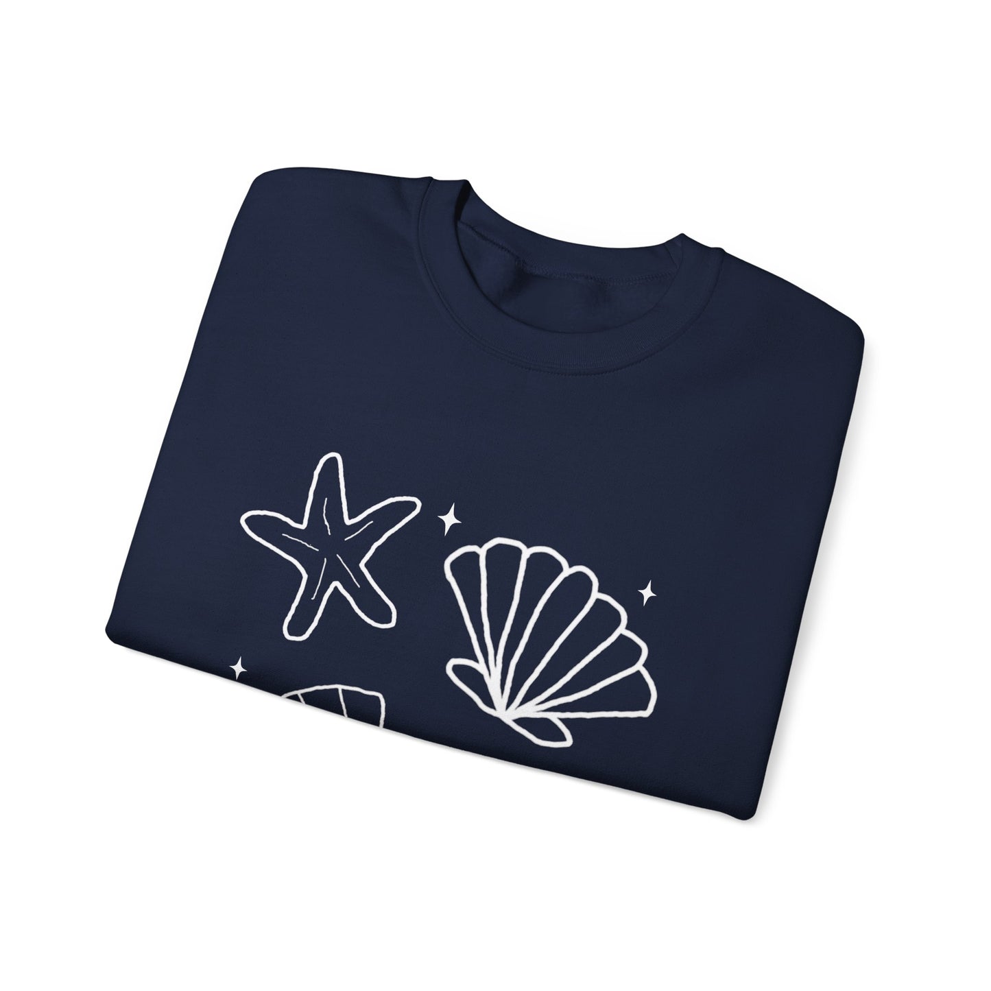 seashell crewneck