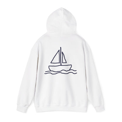 sailboat hoodie