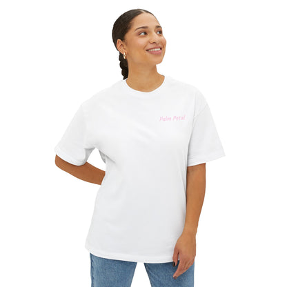 sunset stamp tee