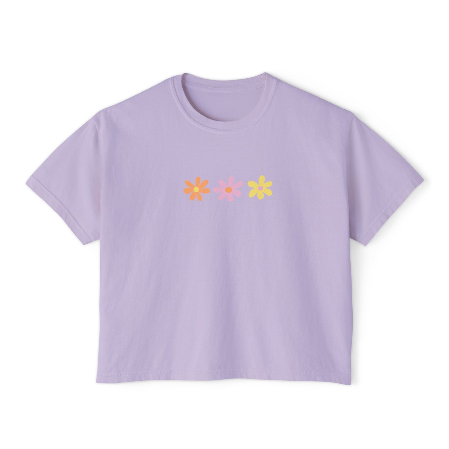 pastel flower tee