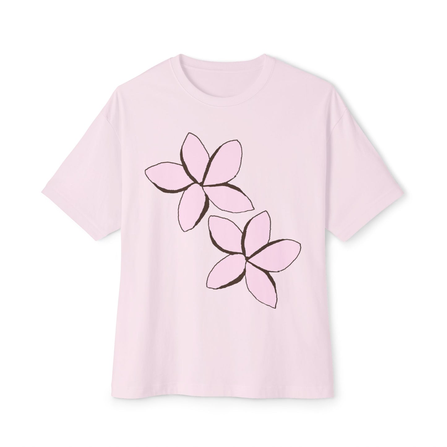 plumeria floral tee