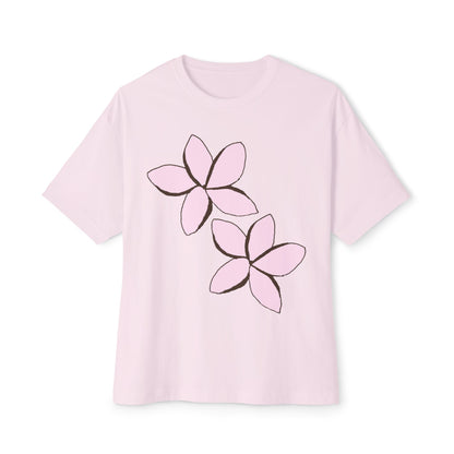 plumeria floral tee