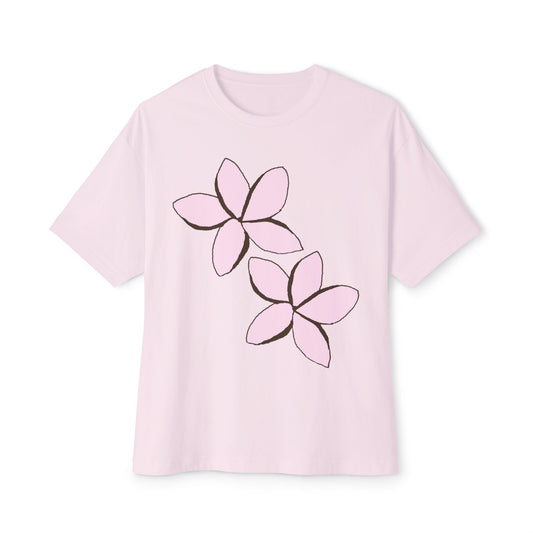 plumeria floral tee