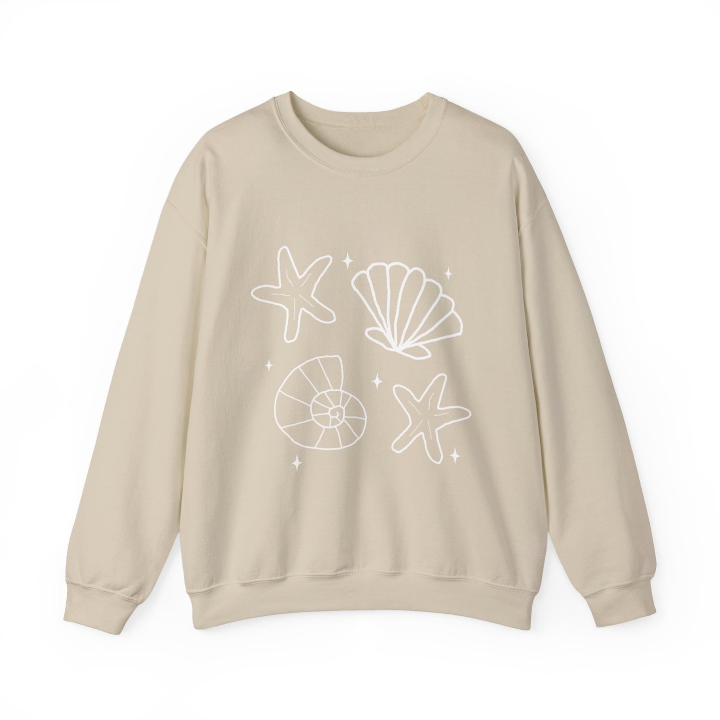 seashell crewneck