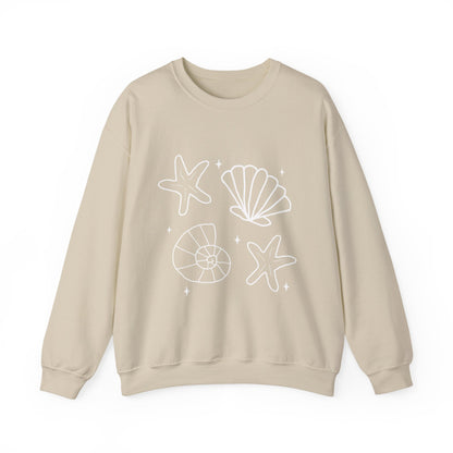 seashell crewneck