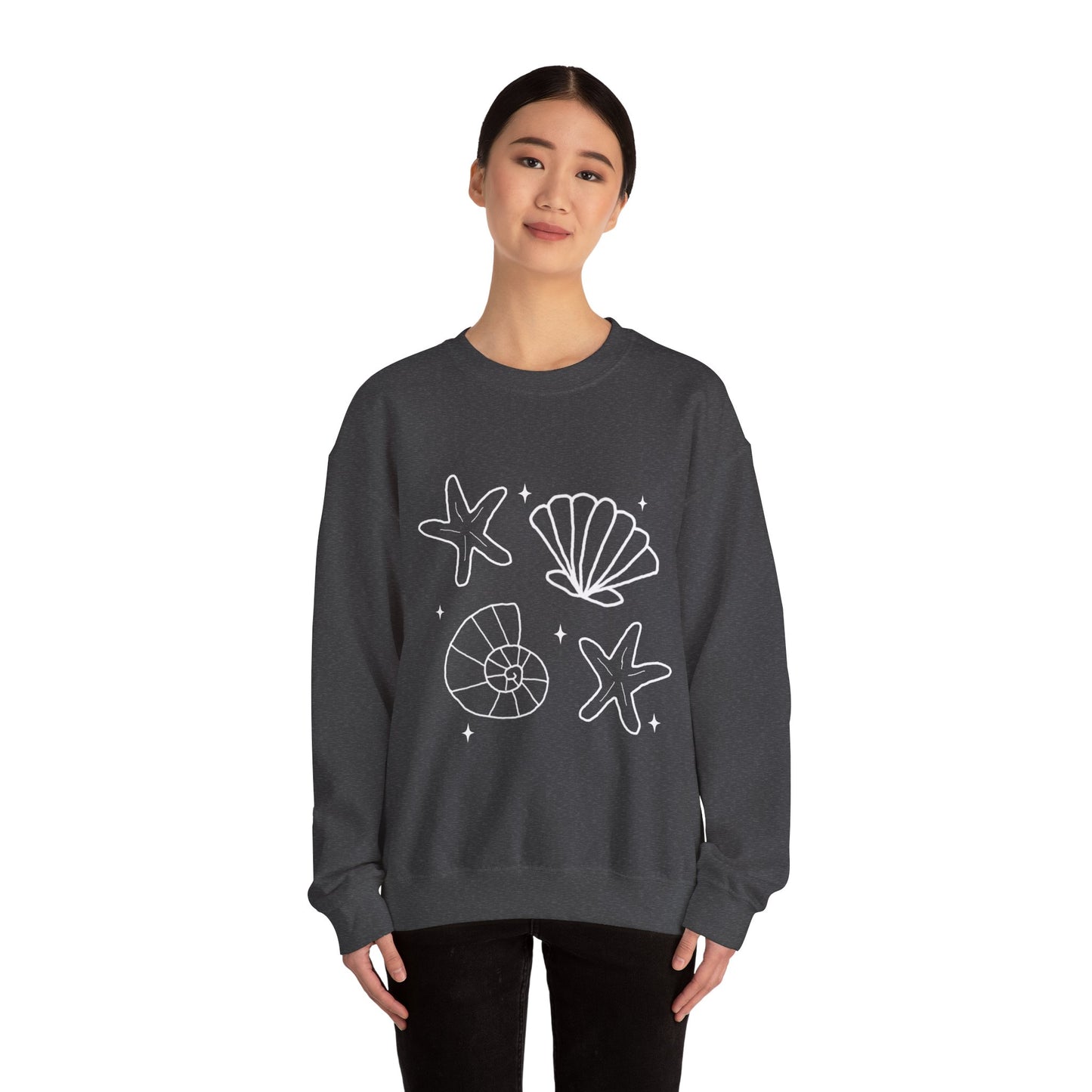 seashell crewneck