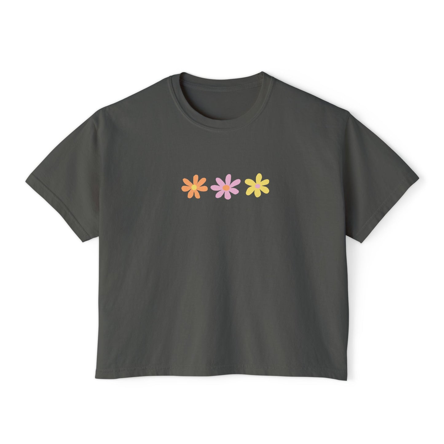 pastel flower tee