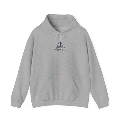 sailboat hoodie