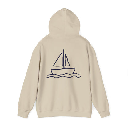 sailboat hoodie
