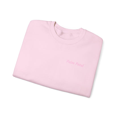 "grow in grace" floral crewneck