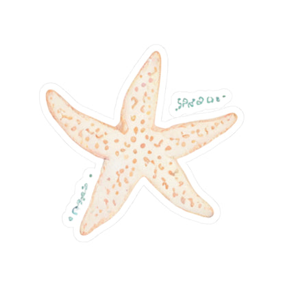 starfish sticker