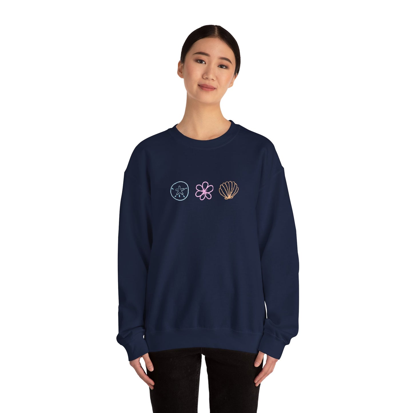 sunset crewneck
