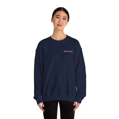 "grow in grace" floral crewneck