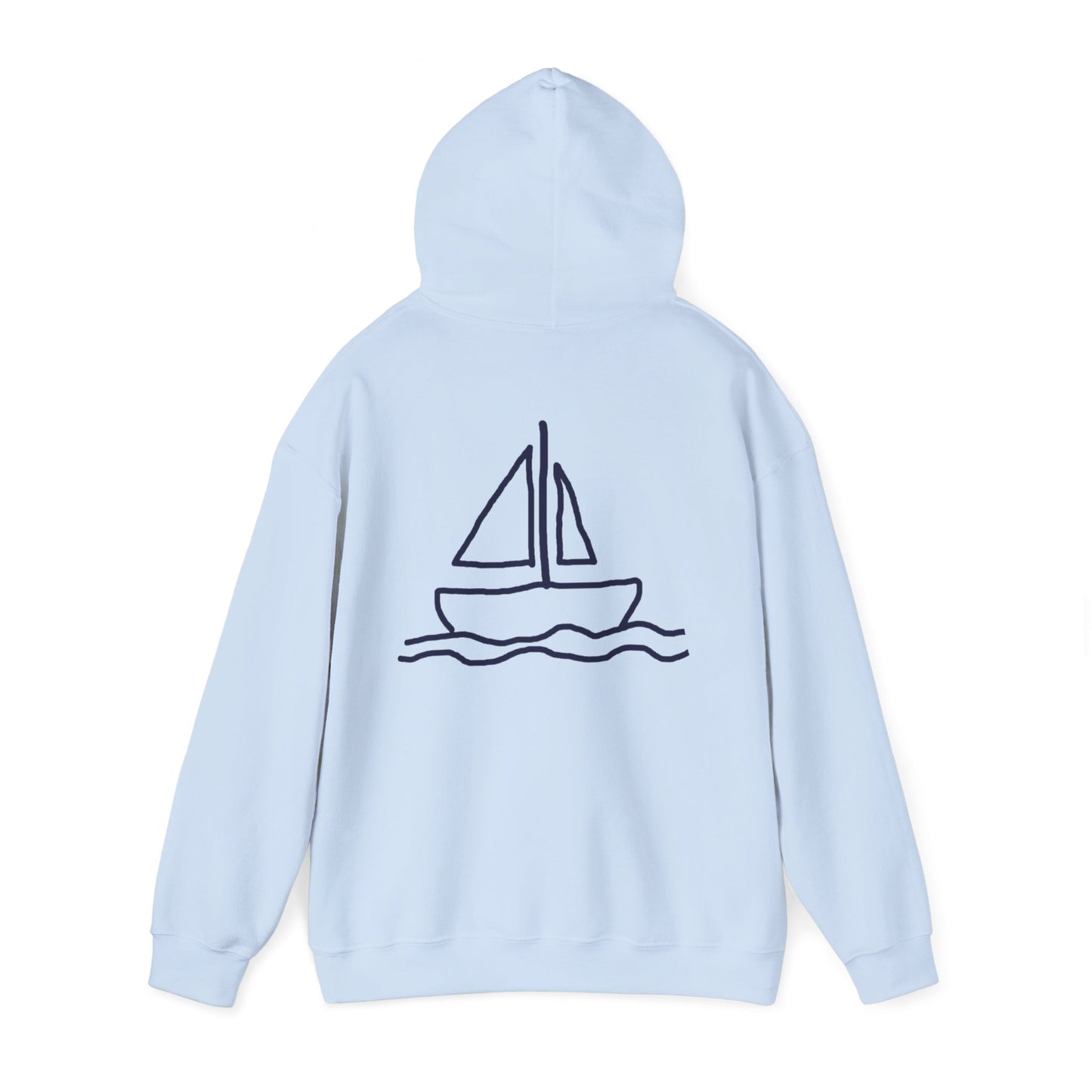 sailboat hoodie