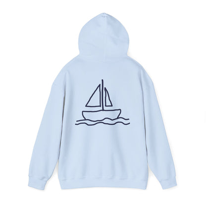sailboat hoodie