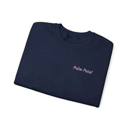 "grow in grace" floral crewneck