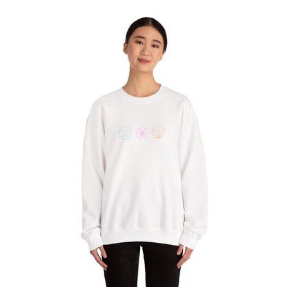 sunset crewneck