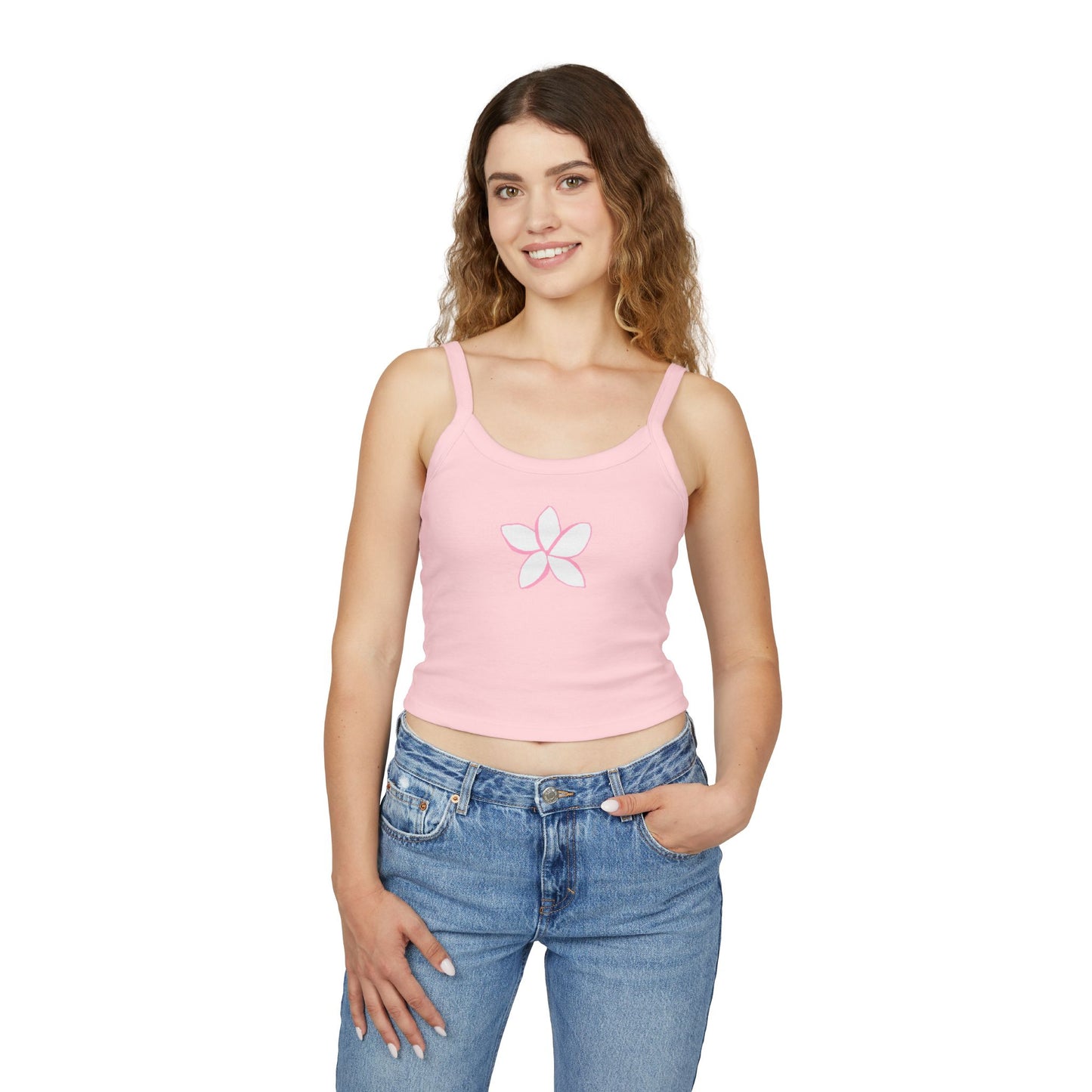 plumeria flower tank